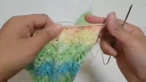 ВЯЗАНИЕ СПИЦАМИ/ПАЛАНТИН СПИЦАМИ/ШАРФ СПИЦАМИ/МАСТЕР КЛАСС/ОСТАТКИ ПРЯЖИ