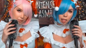 АСМР  БЛИЗКИЙ ШЕПОТ с Ушка на Ушко  Мягкое Поглаживание Микро  ASMR TWIN