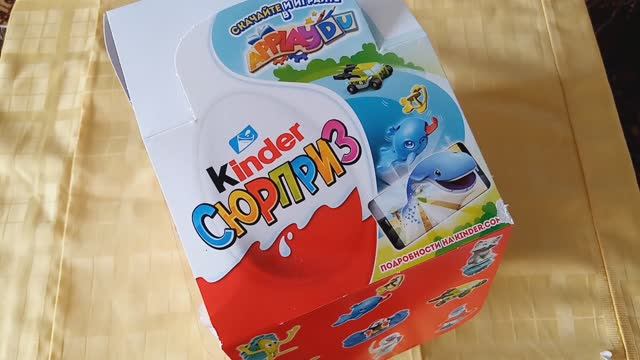 Открываем Киндер сюрпризы Applaydu №3. Opening Kinder surprises Applaydu №3.