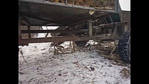 Саморобний комбайн для уборки кукурузи. Випуск№2 (Самодельный кукурузоуборочный комбайн)