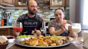 Мукбанг. Что будет если смешать кефир и томатный сок? @galina_kuhnya