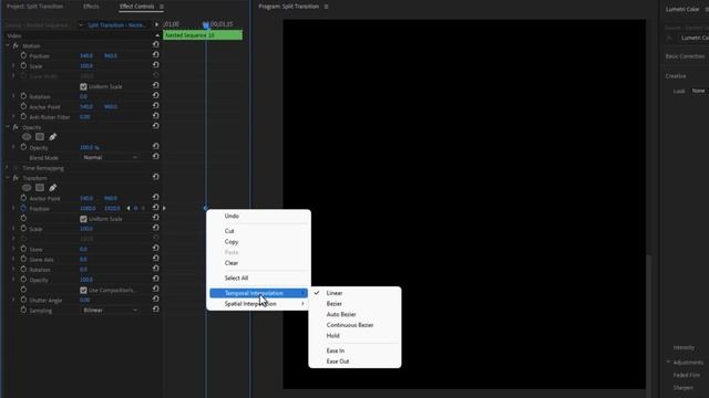 Make Easy Split/Slice Transitions in Premiere Pro (Tutorial)
