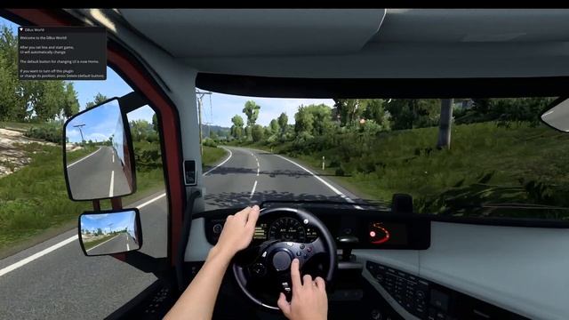 Euro Truck Simulator 2 - Volvo FH Globetrotter Xl - Real Hand & Steering Wheel