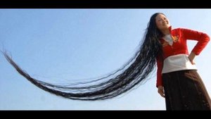 Самые длинные волосы (Рекорды гинеса )