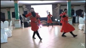CAUCASIAN DANCES|NART studio|Georgian dance|ლეზგინკა|Lezginka|Saxophone|Лезгинка|студия Нарт|