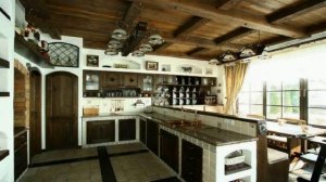 Дизайн Кухни в стиле ШАЛЕ I 60 идей дизайна кухни | Шале в интерьере кухни