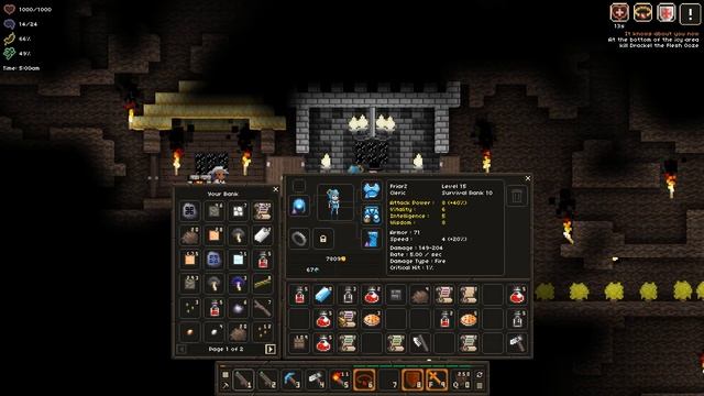 IT LURKS BELOW - Flesh Ooze Boss Fight! - Let's Play It Lurks Below Gameplay Part 14 (Survival RPG) смотреть онлайн