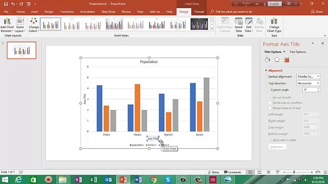 How to Create “Charts” in Microsoft Powerpoint!Bangla Tutorial by Gurukul!!
