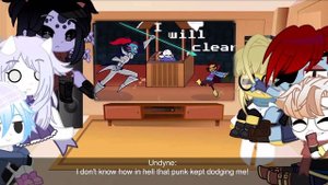 Undertale Reacts to....? | Gacha club