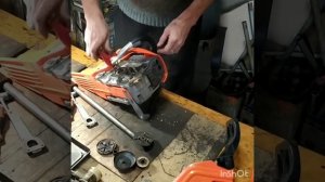 Как самостоятельно заменить маслонасос на бензопиле.
