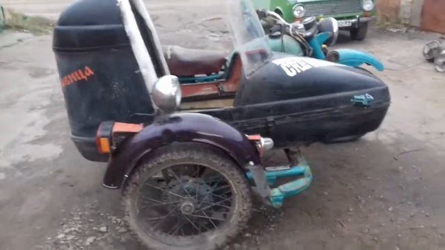 ремонт мотоцикла урал. собираем из чего есть. смотреть онлайн