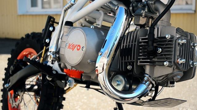 Питбайк KAYO CLASSIC YX125EA 17/14 KRZ (п/автомат, эл. стартер 2018 г.) смотреть онлайн