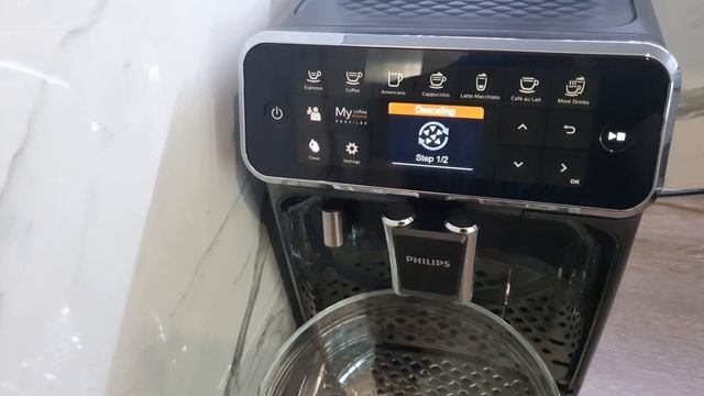 How to descale Philips LatteGo EP4341 4K смотреть онлайн