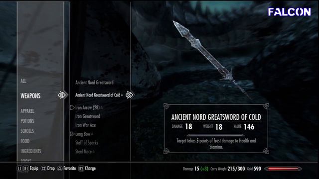 Power Slaying The Dragon; With a Sword - Skyrim - PS3 Gameplay/Commentary HD смотреть онлайн