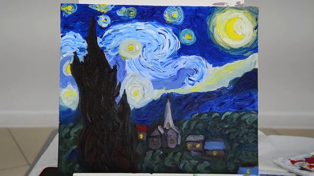 Мастер-класс "Звёздная ночь" - как это было? смотреть онлайн