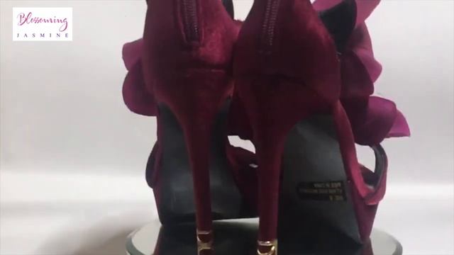 DIY Orchid Flower Shoes | Boogie on a Budget| Blossoming Jasmine смотреть онлайн