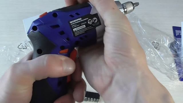 КЛАССНАЯ WORKPRO В 3,6 В Беспроводная электрическая отвертка с ALIEXPRESS.