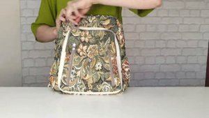 Рюкзак из гобелена женская Богемия 60