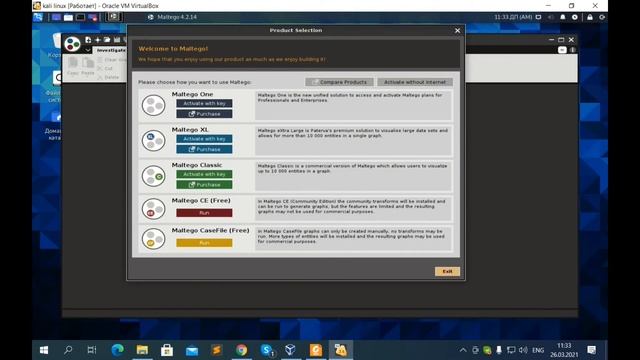 Maltego - Инструменты Kali Linux смотреть онлайн