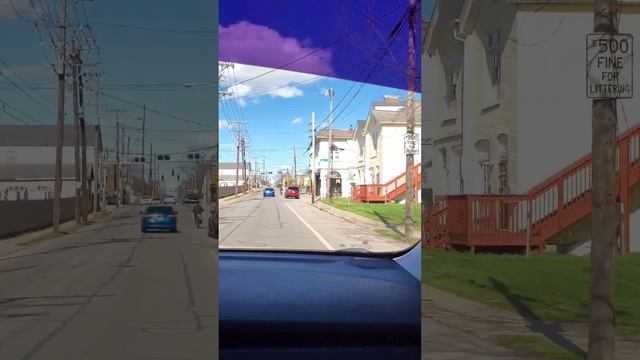 Как выглядят улицы обычного американского города.