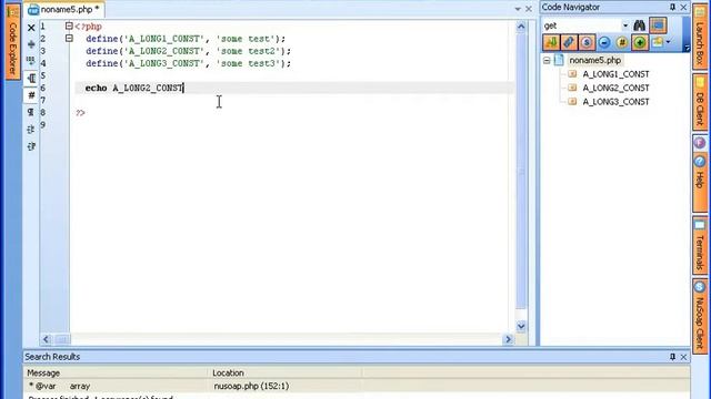 PHP Code Completion on TAB key in Nusphere PHP IDE
