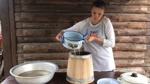 Подготовка дубовой кадки к использованию. Часть 3