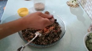пхали из свекольных листьев с грецкими орехами
