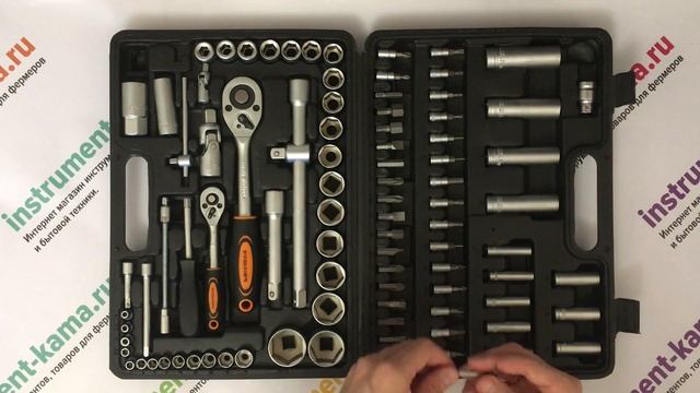 Набор инструментов Кузьмич 93 предмета НИК-004/94 обзор смотреть онлайн