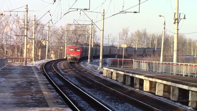 ЭМ2-004, платформа Ленинская смотреть онлайн