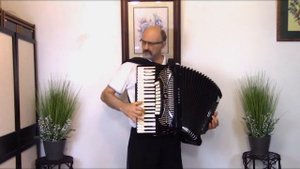 "Сольфеджио" К.Ф.Э. Бах - исполнение на пиано и аккордеоне