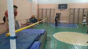 Прыжки в высоту. Тренировка.