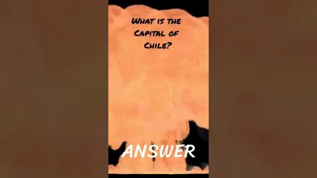 What is the Capital of Chile ?| Capital GK Test in English | TEST GK | Exam Solution Everyday