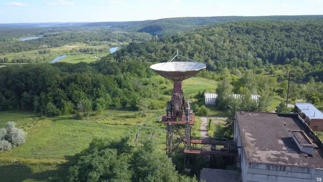 Радиотелескоп в Гайдарах