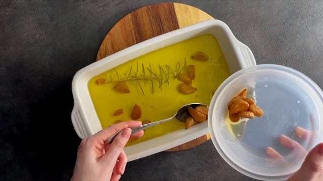 Чесночное масло // Рецепт