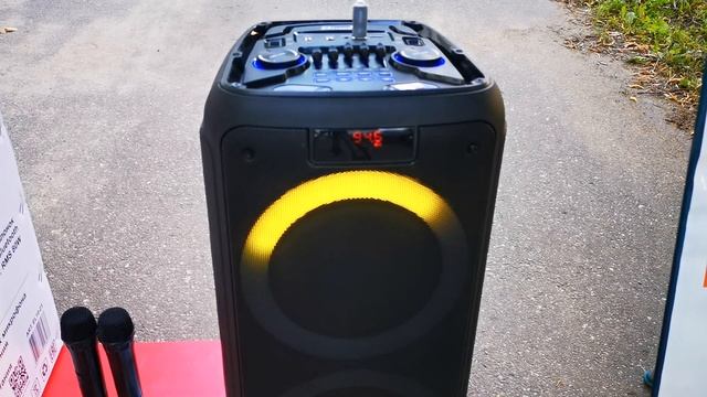 Обзор Dance BOX 200 Eltronic 1023 с пристрастием! Проверка аккумулятора, FM радио и микрофонов! смотреть онлайн