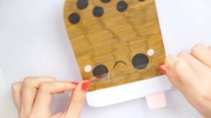 DIY bubble tea paper squishy