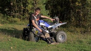 Квадроцикл Motoland 125u / replica Yamaha Raptor