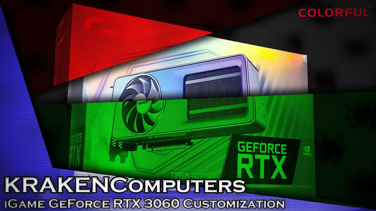 РАСПАКОВКА И ТЕСТЫ iGame GeForce RTX 3060 Customization OC | ВИДЕОКАРТА С ВОЗМОЖНОСТЬЮ КАСТОМИЗАЦИИ