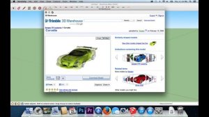 Free 3D Models in Sketchup Warehouse Available for use in Photoshop