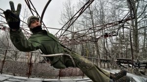 Сталкерский поход в Припять на новый 2014 год.mp4