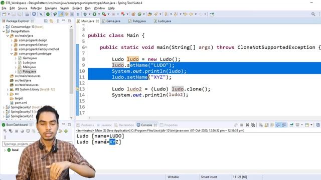 #03 Design Patterns [Hindi] | Prototype Design Pattern in Java | Create Object Without NEW Keyword