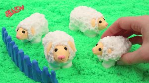 Инструкция по лепке из пушистого пластилина PLUSH: Пушистые овечки