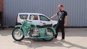 Мотоцикл ИЖ Планета от мотоателье Ретроцикл