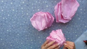 Шляпка -роза . Цветы из иранского фоамирана.