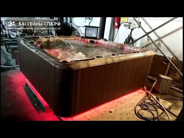Гидромассажный спа бассейн Kingston JCS - 16 на 6 персон Обзор от магазина Бассейны-спа.рф