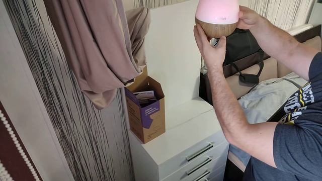 обзор на увлажнитель ароматизатор воздуха Kitfort-2805 смотреть онлайн