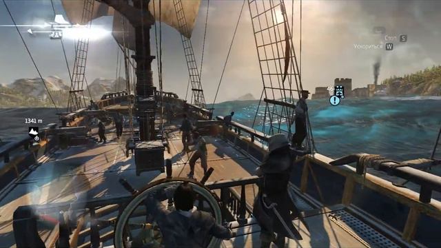 Прохождение Assassin's Creed Rogue #4 - Курс на Антикости ! смотреть онлайн