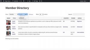 Tutorial - Create a WordPress Members Directory - Part 2