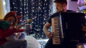 Jingle Bells - Roland FR 8x - rodzinne granie 🎄