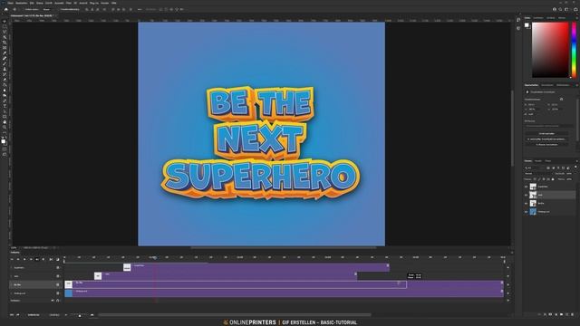 Photoshop: Animiertes GIF erstellen - Basics Tutorial смотреть онлайн